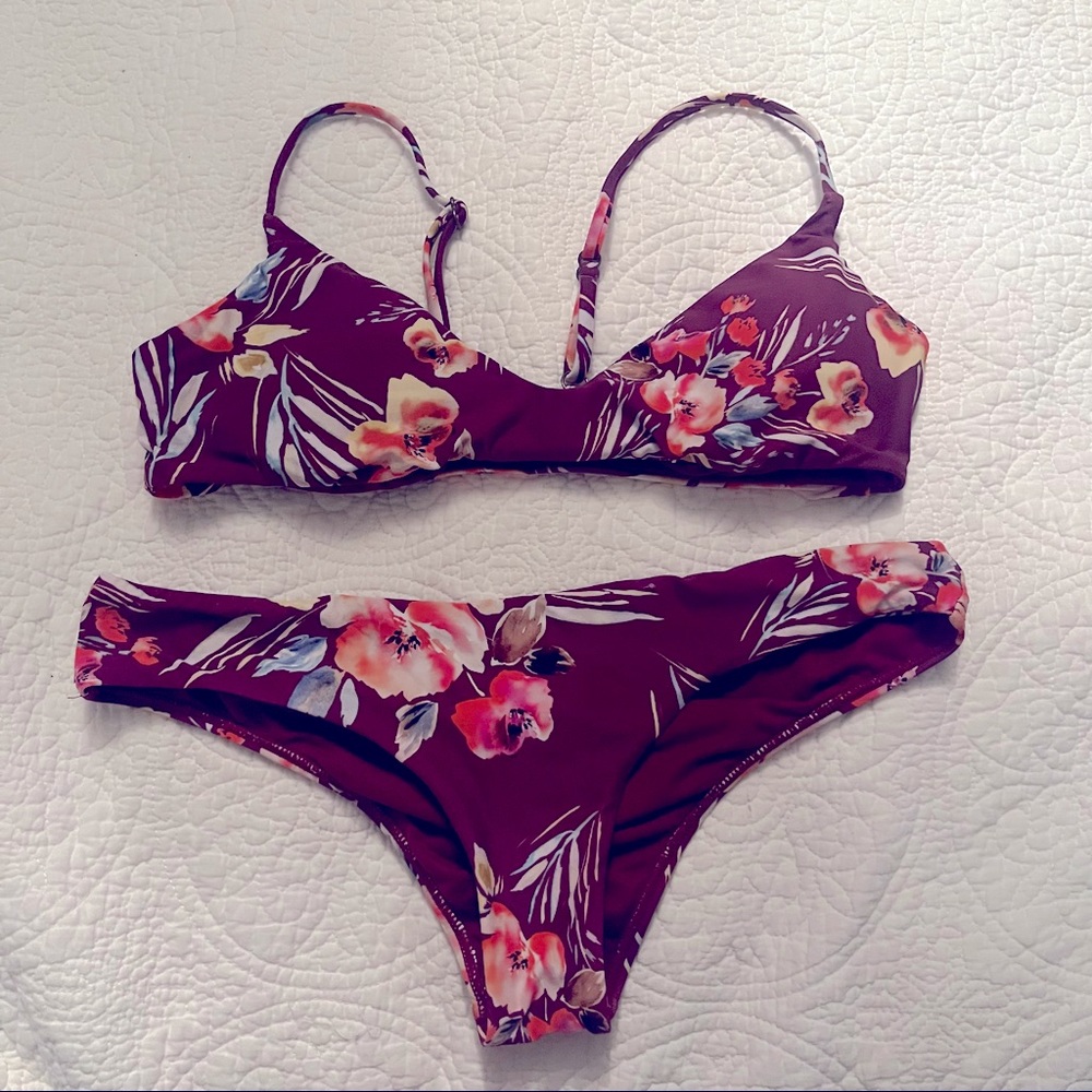 Floral bikini size‎ S